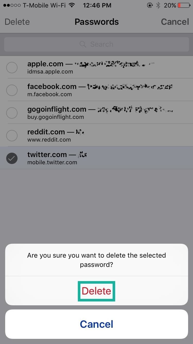 Как найти сохраненные имена пользователей, электронные письма и пароли в Safari
