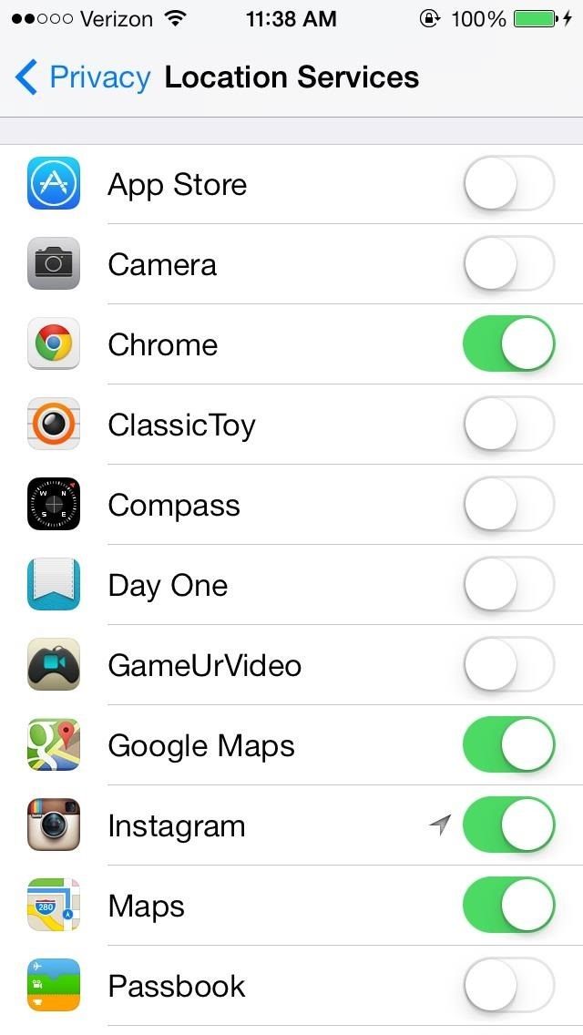 Как остановить разрядку батареи после обновления до iOS 7 (iPad, iPhone и iPod touch)