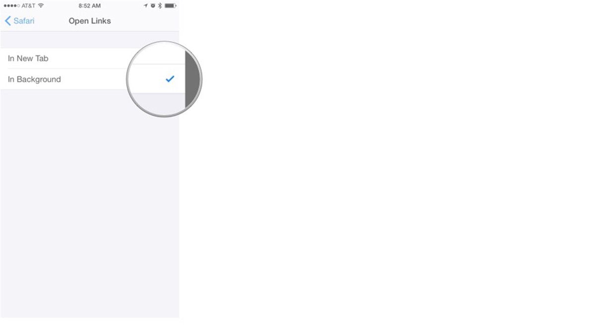 Как открыть ссылки в фоновом режиме с Safari для iPhone и iPad