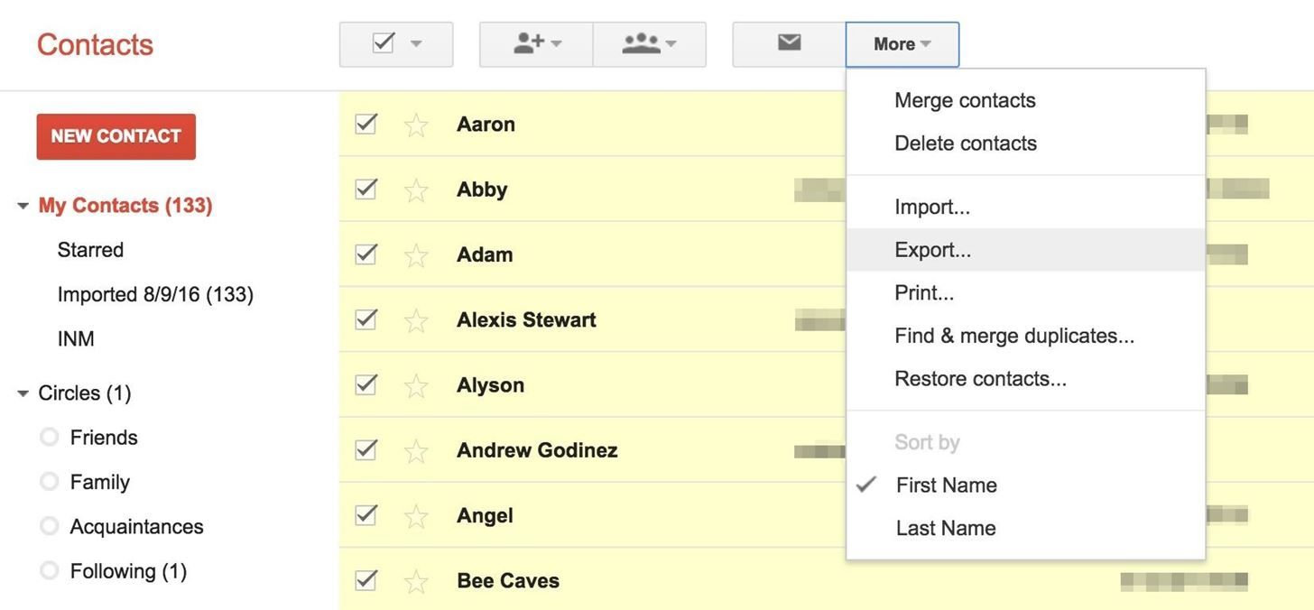 Как перенести контакты Android на iPhone