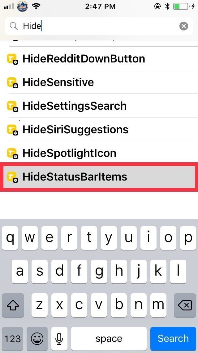 Как скрыть значки строки состояния на вашем iPhone для более чистого взгляда в приложениях и обоях