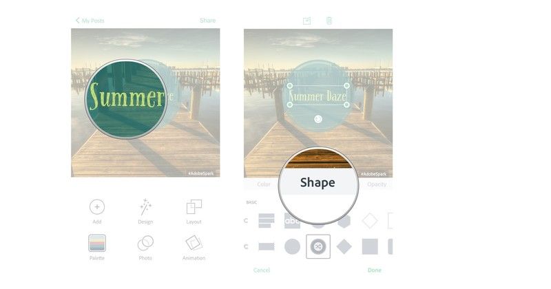 Нажмите на текст, который вы хотите изменить, нажмите форму.