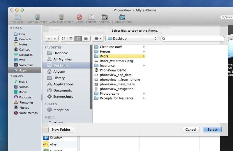 копия телефонного обзора на iphone