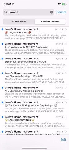 яблоко's Mail App in iOS 13 Has New, Faster Ways to Select Multiple Emails