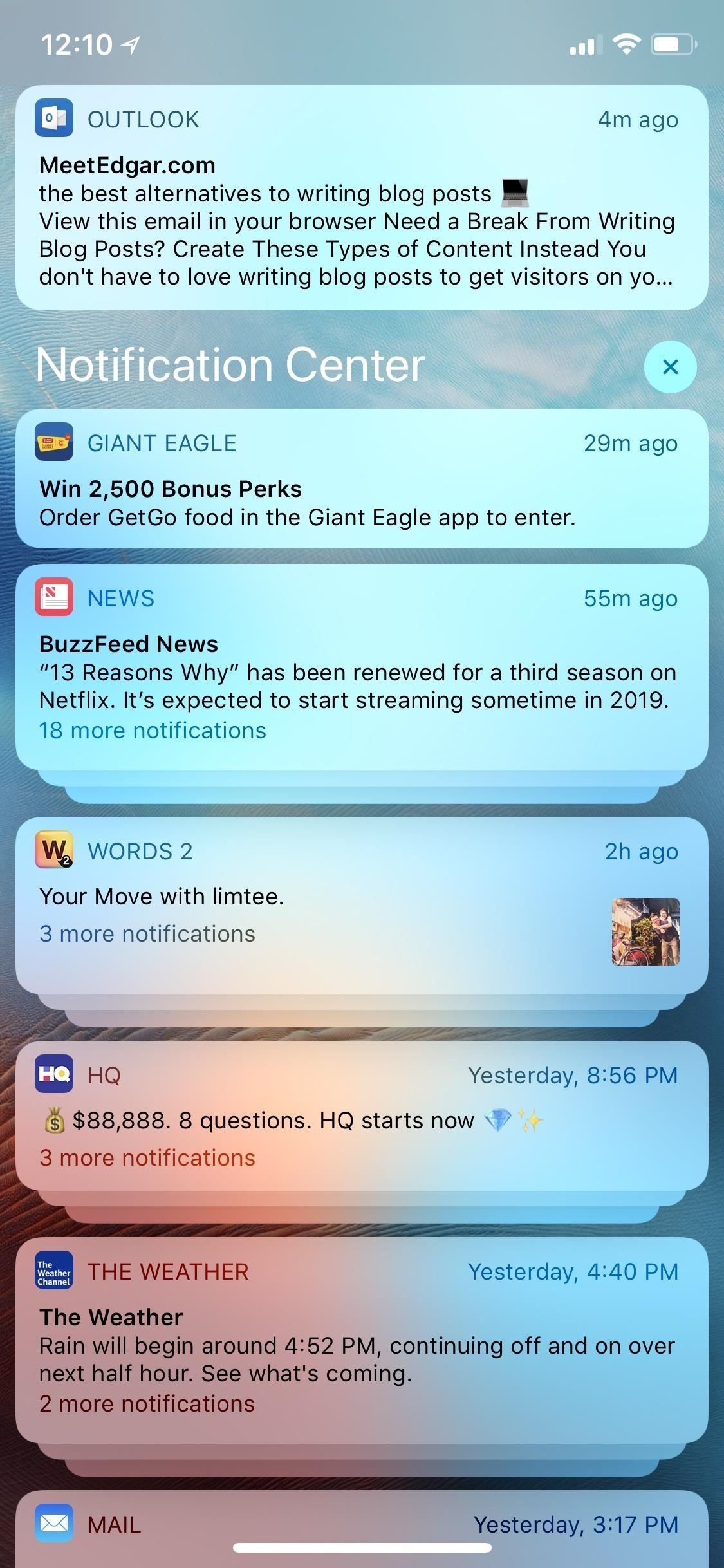 Сгруппированные уведомления в iOS 12 делают браузерные оповещения менее раздражающими