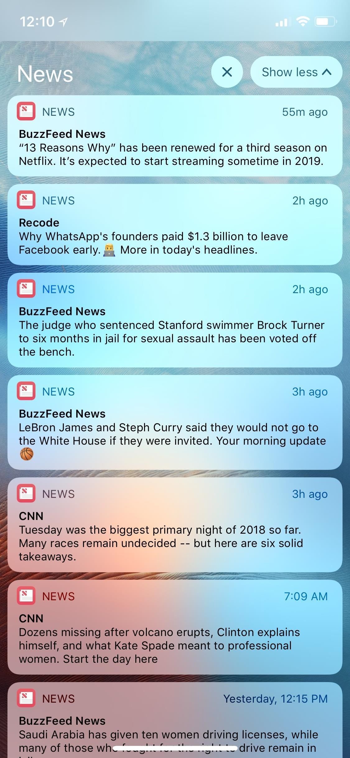 Сгруппированные уведомления в iOS 12 делают браузерные оповещения менее раздражающими