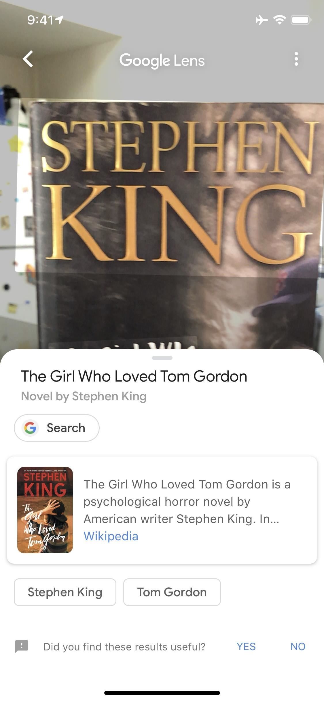 Вы действительно должны нажать этот значок в вашем iPhone's Google App