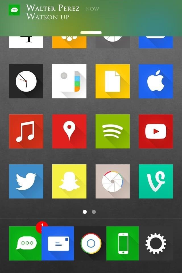Подари свой айфон's Banner Alerts More Color to Identify Notification Types Faster