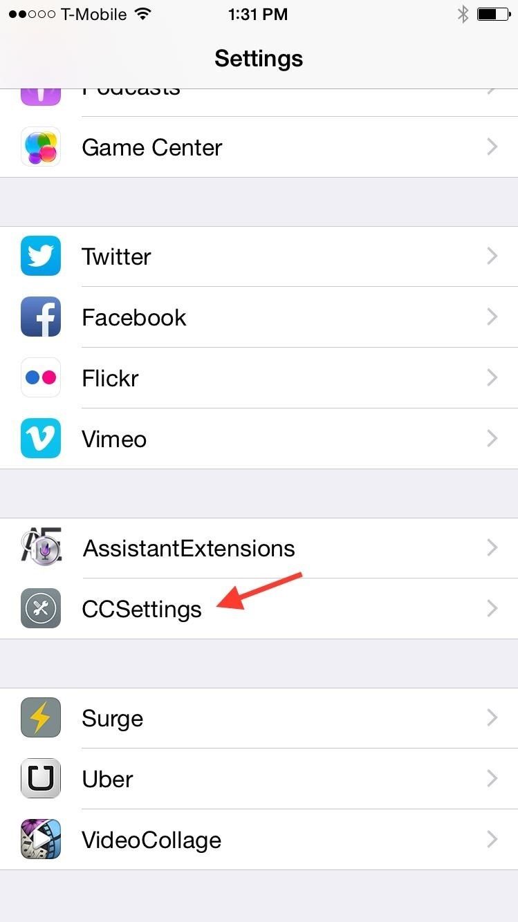 Добавить, удалить и переставить переключатели Центра управления на вашем iPhone