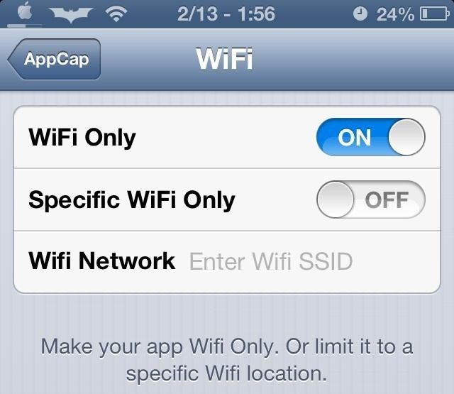 Этот Cydia Tweak ограничивает использование вашего приложения на вашем iPhone, так что вы можете быть более продуктивным, вы