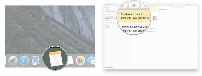 Скопируйте фотографию, запустите заметки и щелкните заметку, к которой хотите добавить фотографию.
