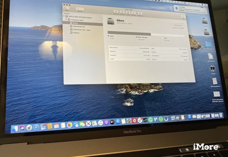 APFS создает новый том под контейнером APFS создает новый том под контейнером