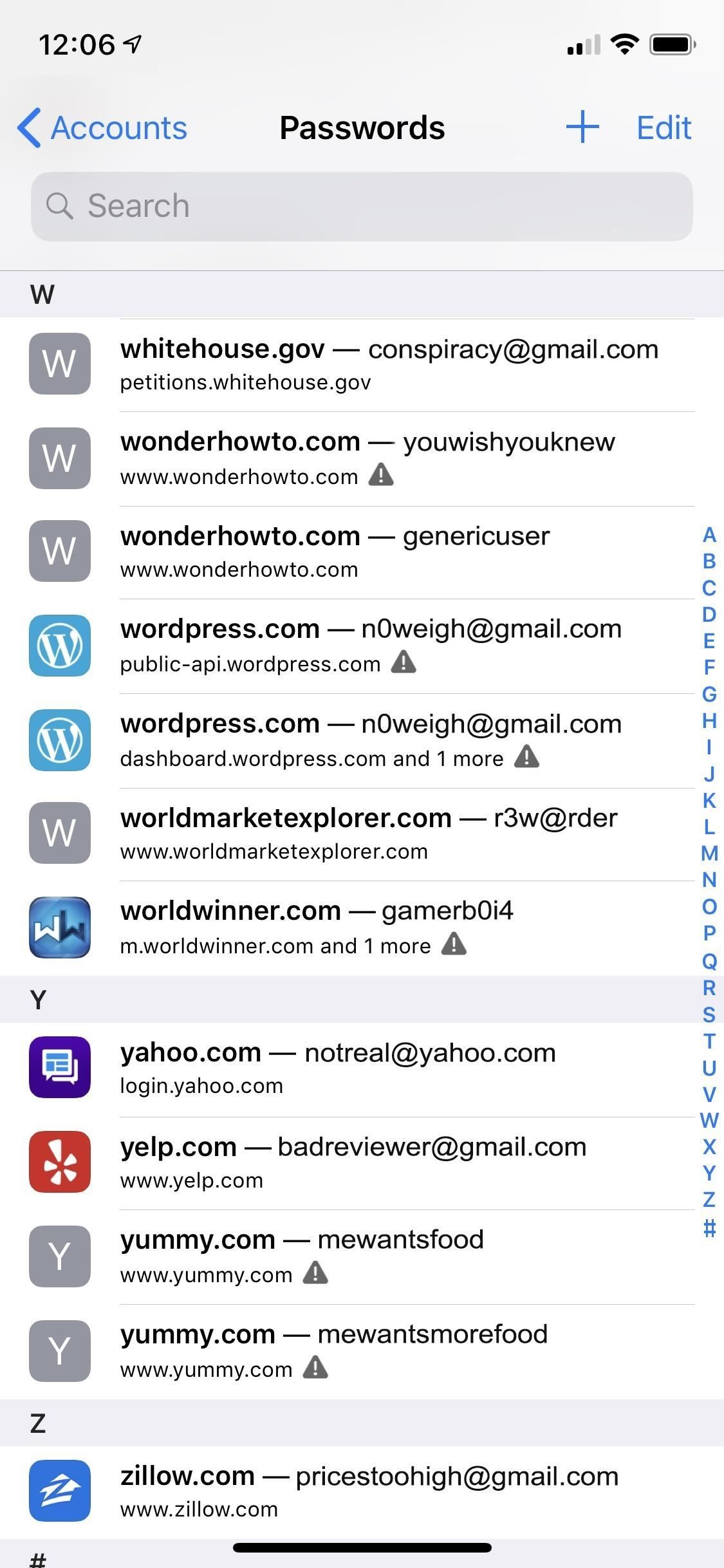 Как легче находить и менять слабые повторно используемые пароли на более надежные в iOS 12