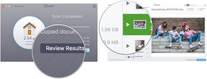 просмотр файлов
