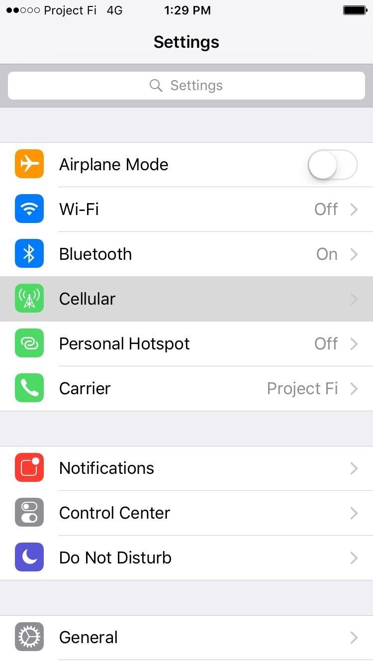 Как настроить Google Fi на вашем iPhone