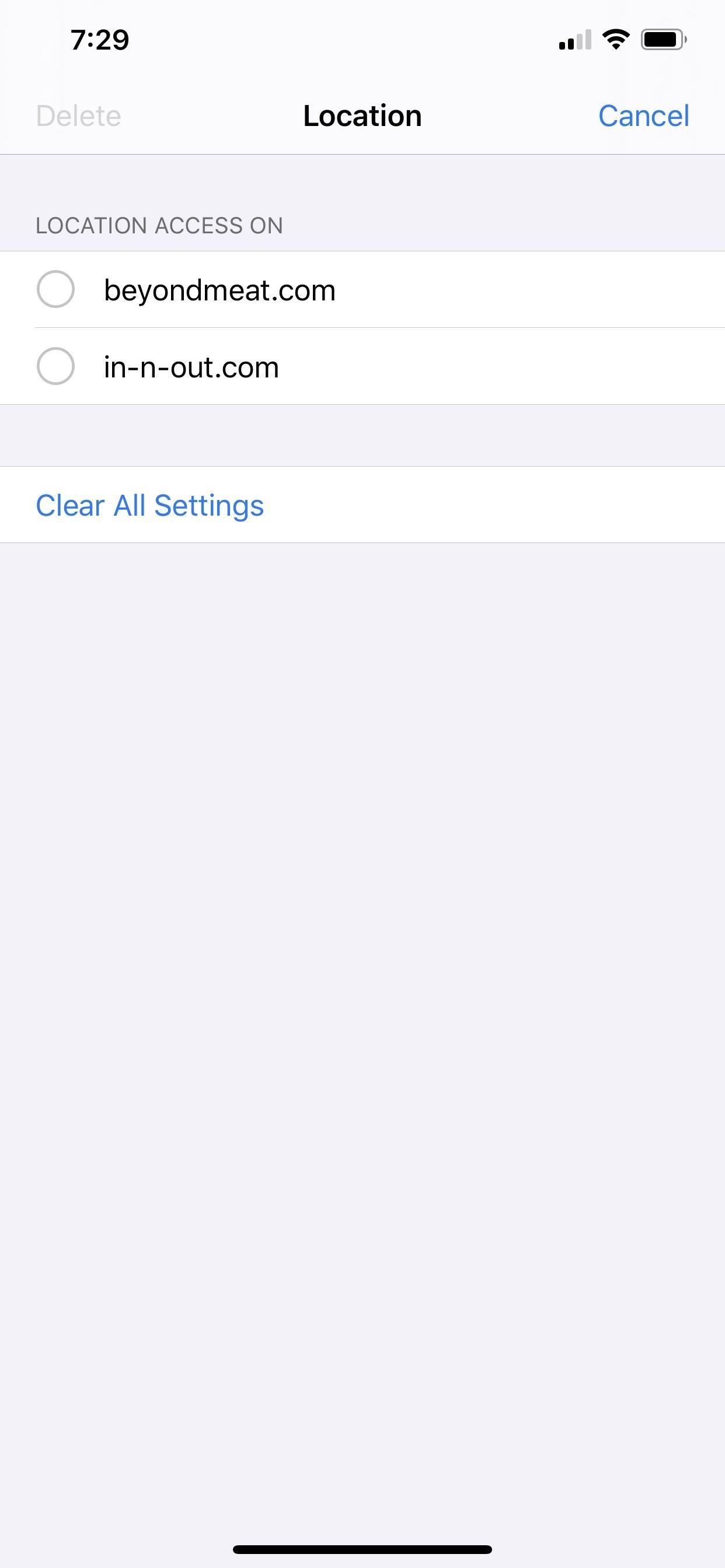 Как настроить разрешения для камеры, микрофона и местоположения для определенных сайтов в iOS 13's Safari