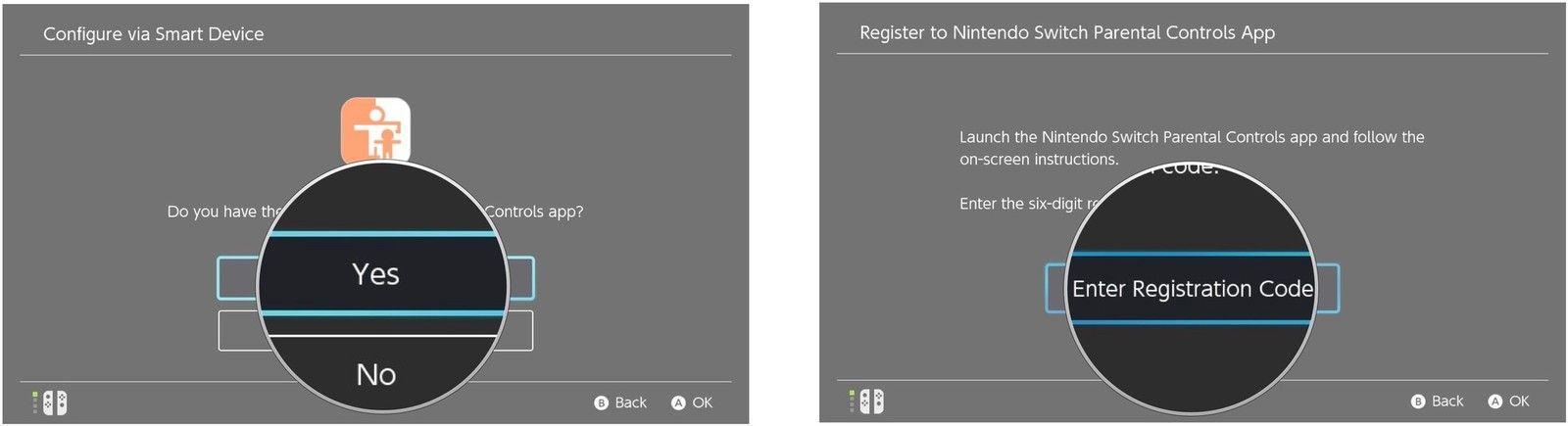 Выберите Да, затем выберите Ввести регистрационный код