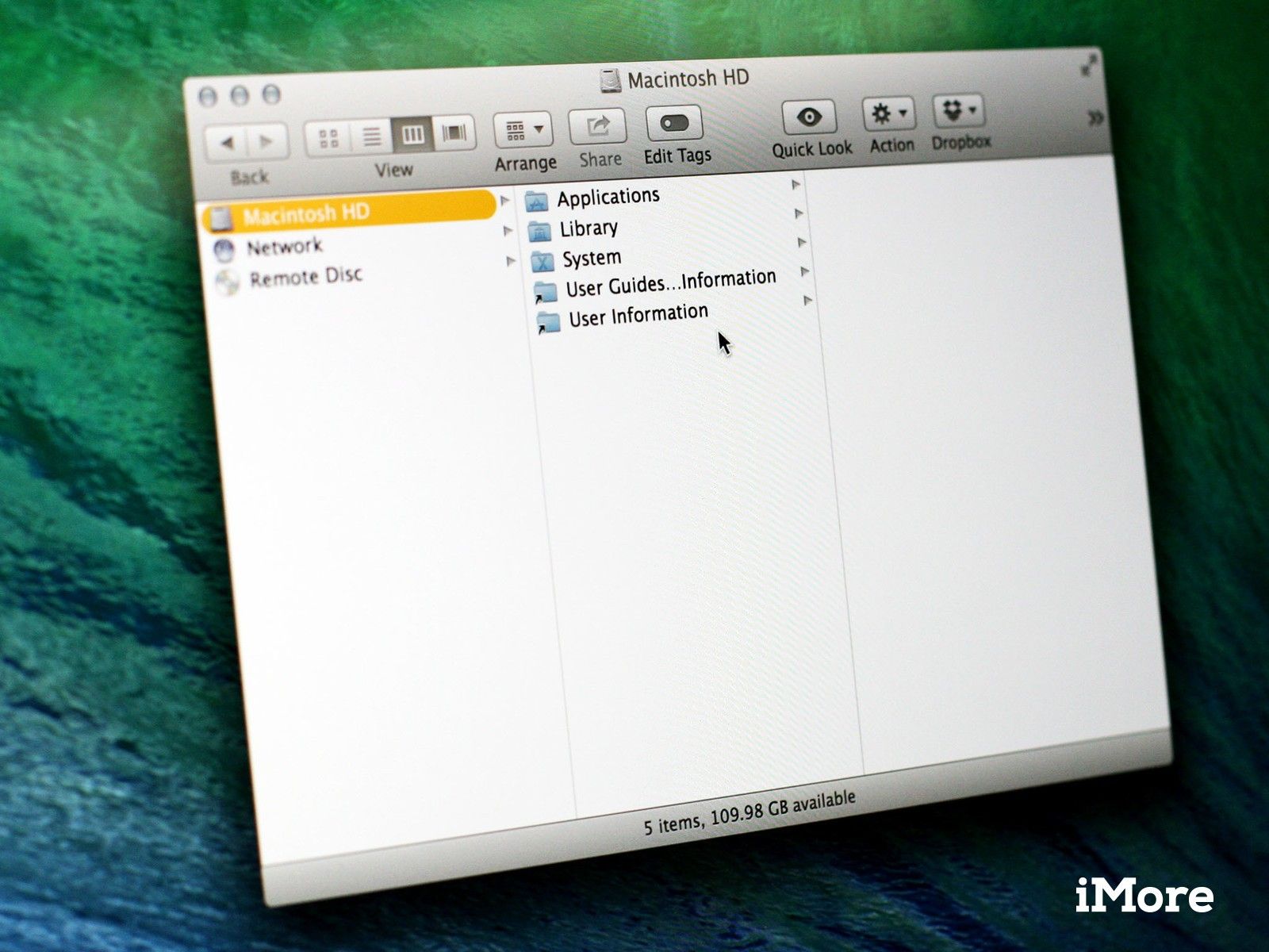 Как отобразить каталог / Users в 10.9.3