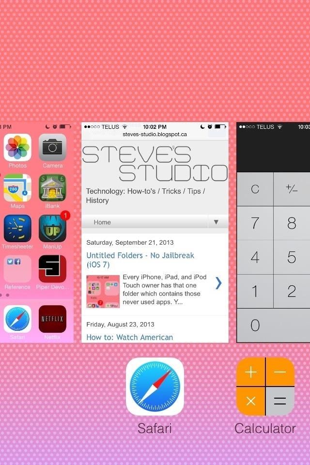 Как скрыть значки приложений в iOS 7, не удаляя их (и без джейлбрейка)