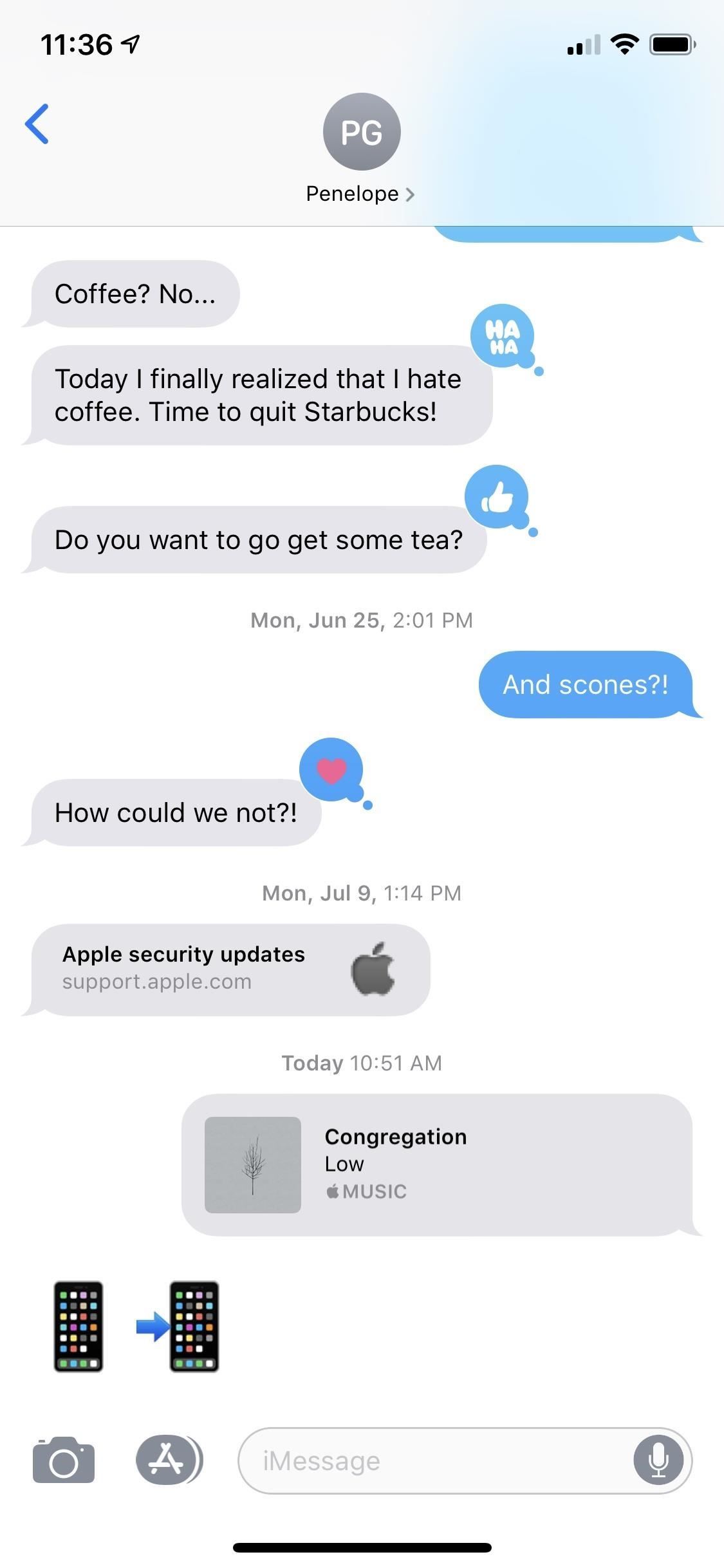 Как удалить нижний ящик приложения в приложении «Сообщения iOS» для iPhone