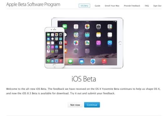 Как загрузить iOS 8.3 Beta на свой iPhone прямо сейчас