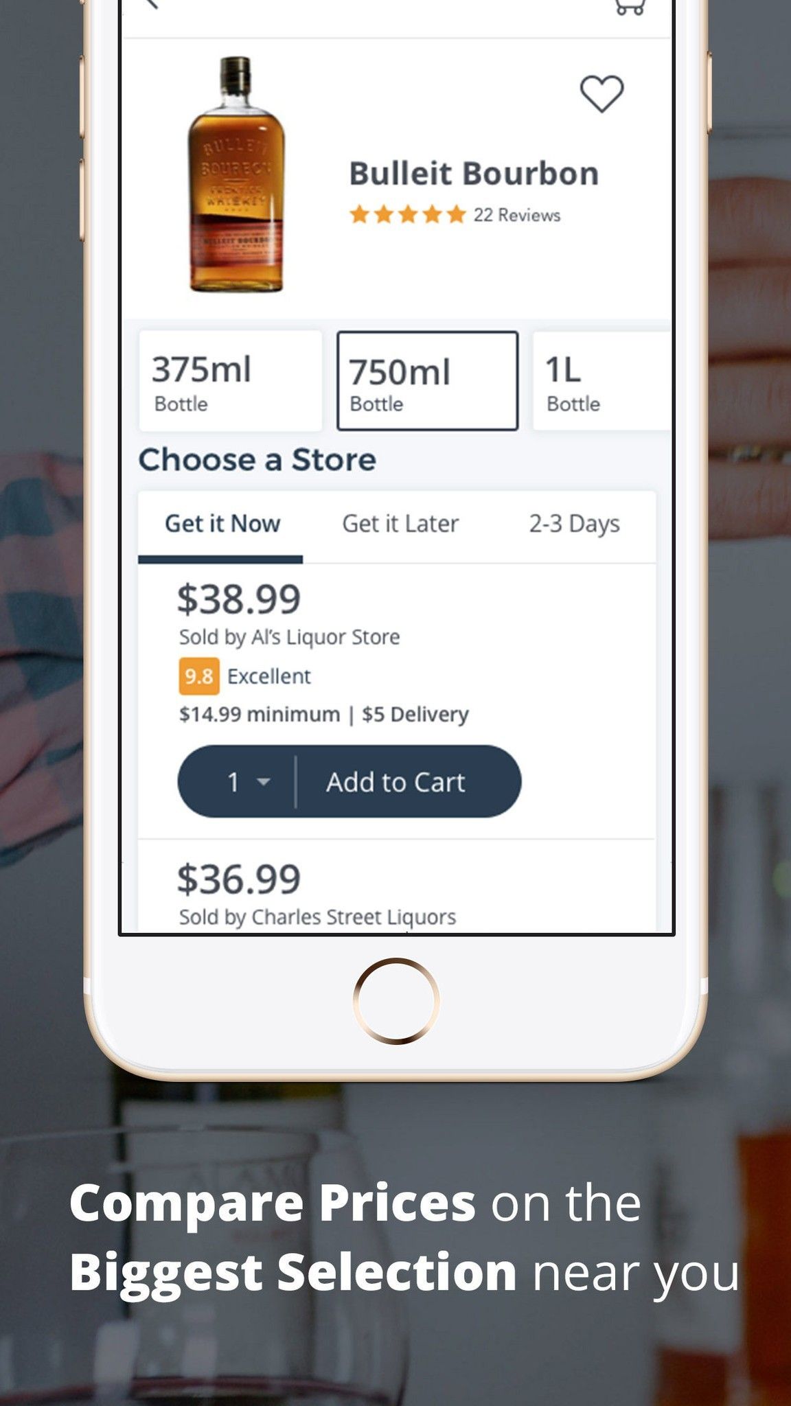 Скриншот Drizly