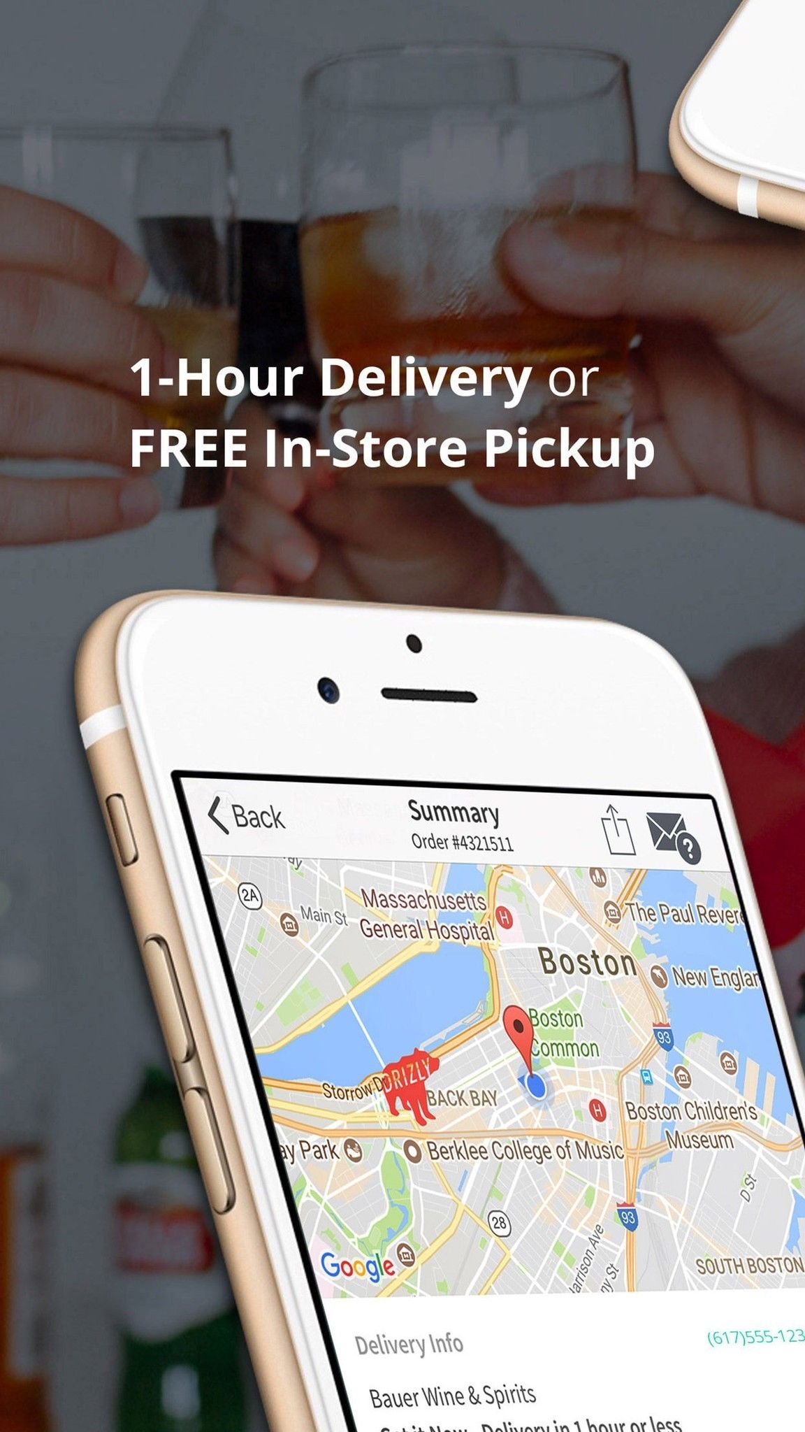 Скриншот Drizly