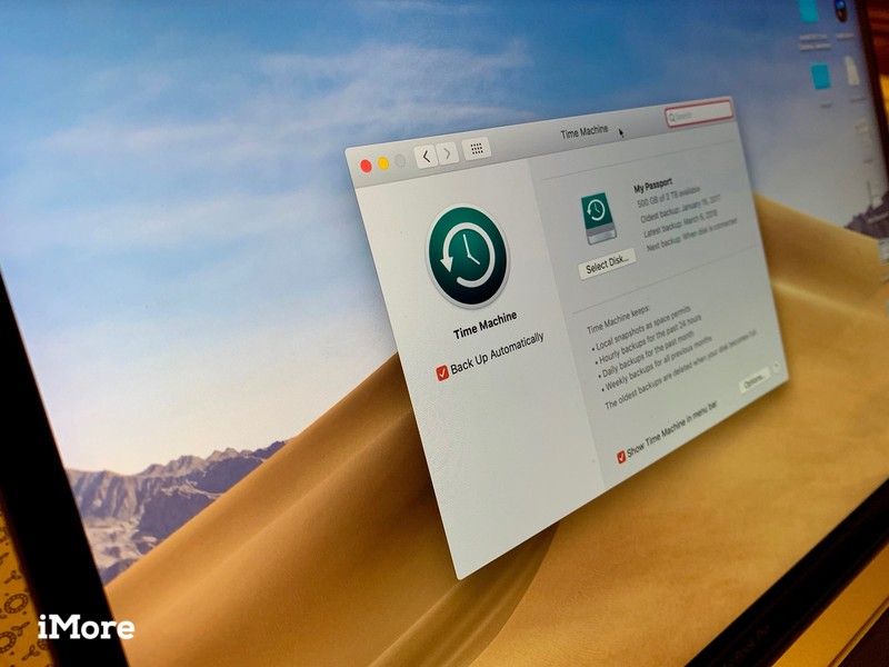 Машина времени на Mac