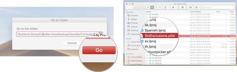Введите текст, затем нажмите GO, затем выберите файл