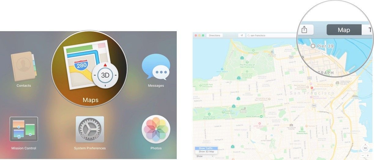 Используем карты в приложении. Apple Maps Mac os.