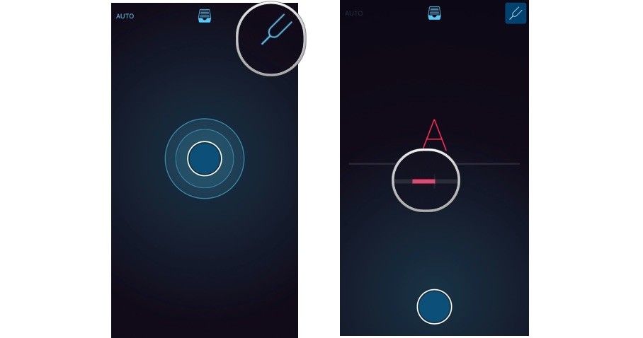 Функция настройки музыкальных заметок