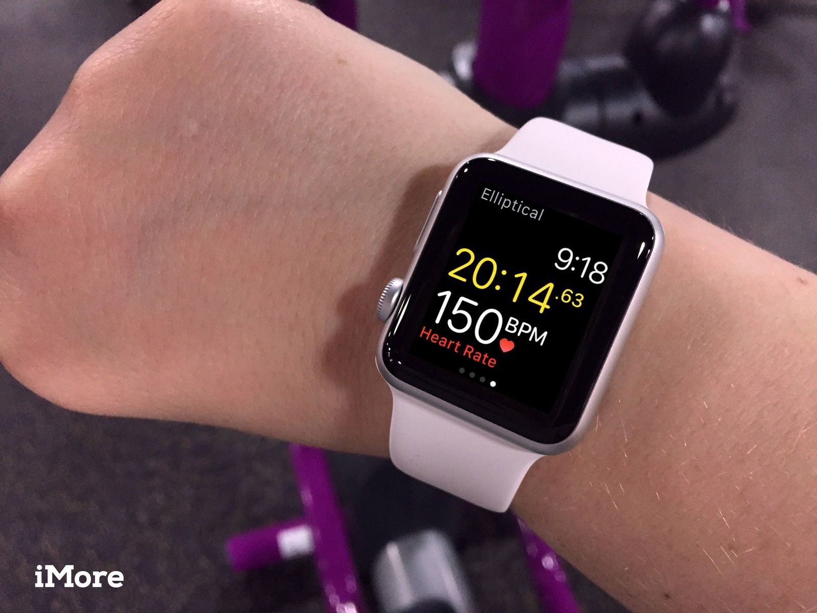 Как просмотреть показатели цели в Workout для Apple Watch