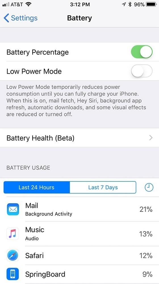 Как отключить регулирование производительности на вашем iPhone из-за проблем с батареей