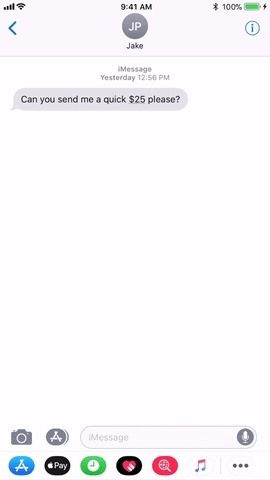 Как отправлять и получать Apple Pay Cash через сообщения на вашем iPhone