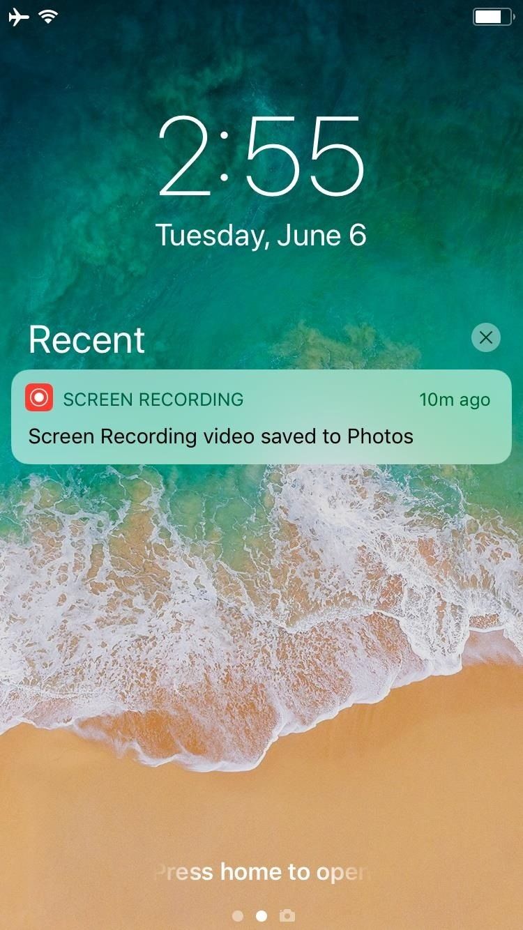 Получите максимум от iOS 11's New Lock Screen-Style Notification Center