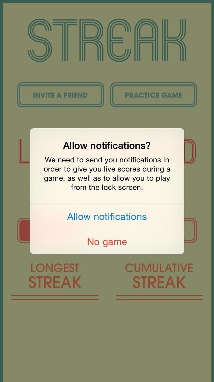 Streak: игра-викторина для блокировки экрана раз в день для iOS