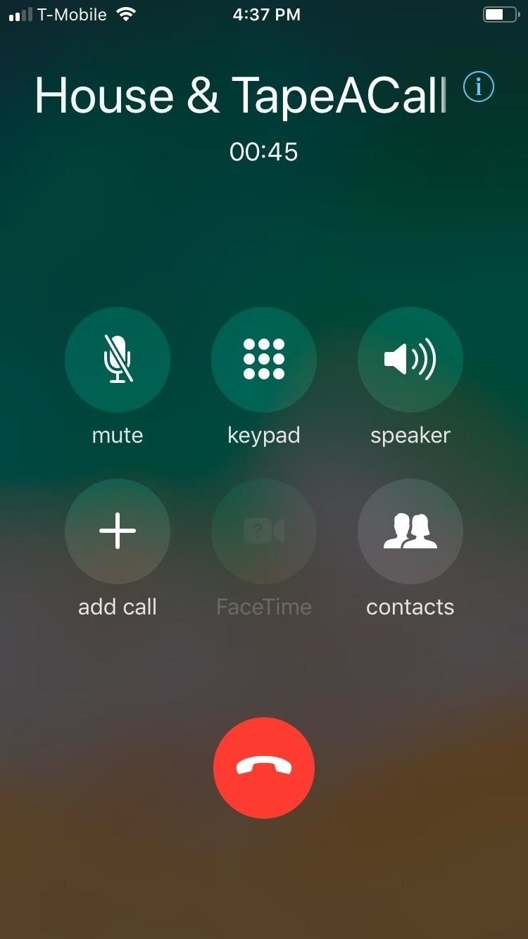 TapeACall позволяет записывать телефонные разговоры на iPhone как профессионал