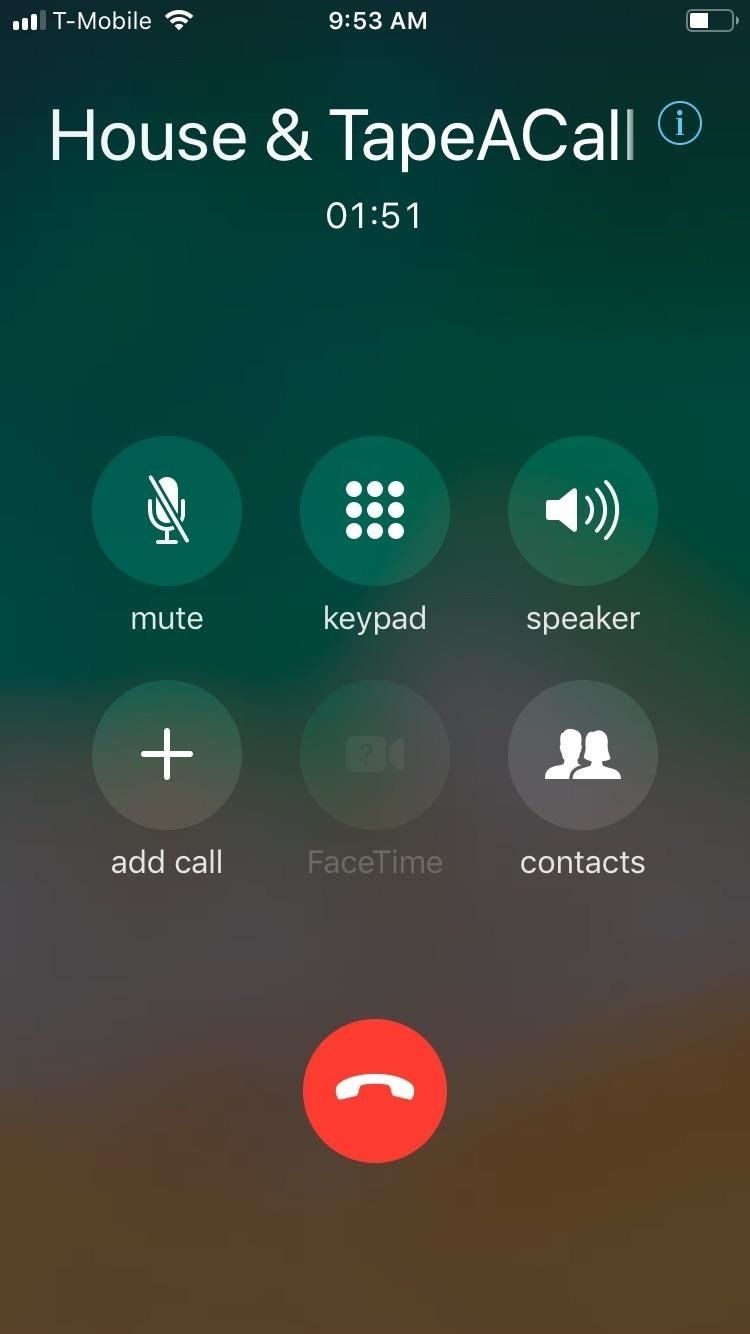 TapeACall позволяет записывать телефонные разговоры на iPhone как профессионал