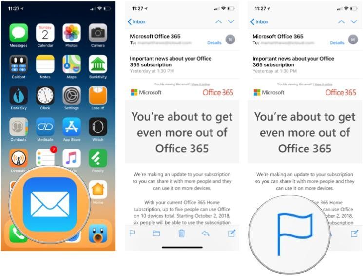 Пометка сообщения