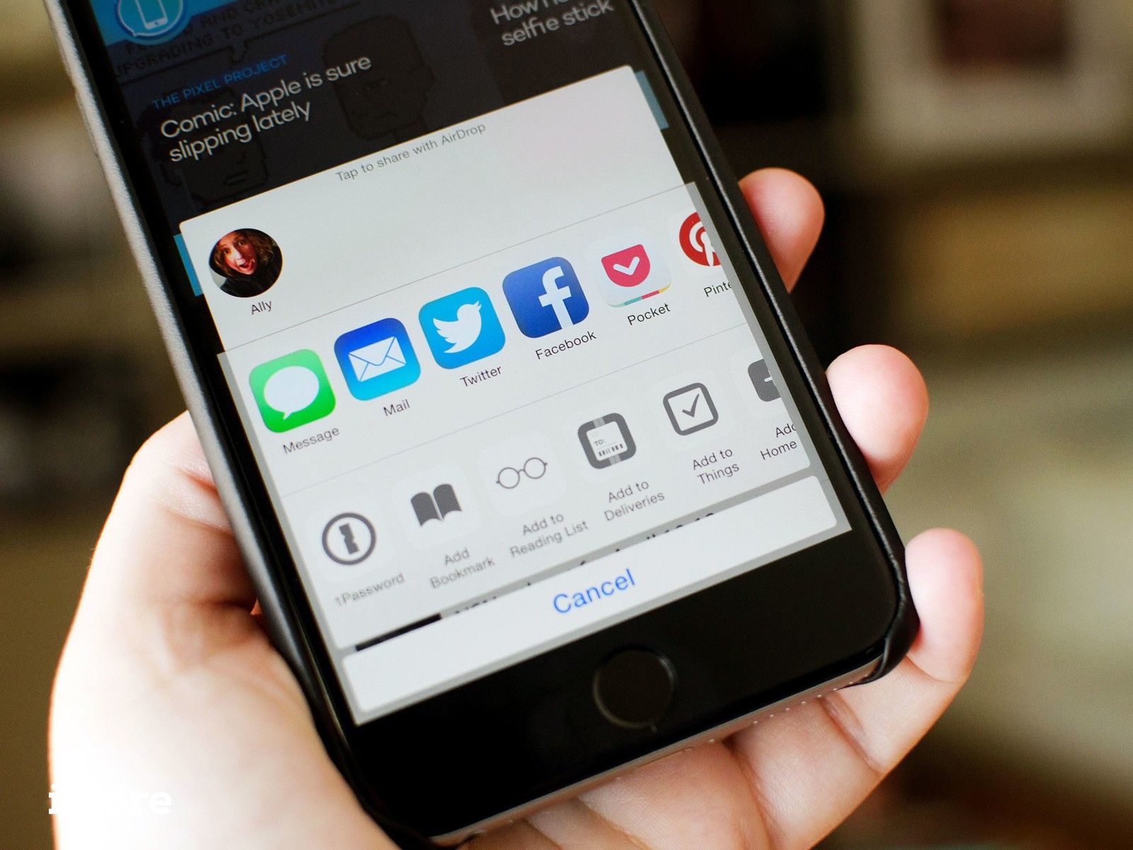 Как использовать расширения действий на iPhone и iPad