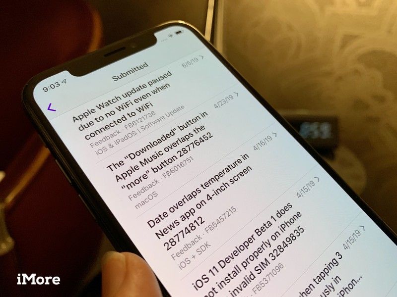 Помощник обратной связи на iPhone