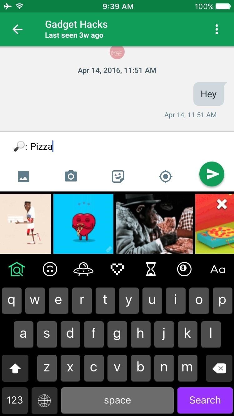 Как отправлять GIF-файлы с вашего iPhone's Keyboard Before iOS 10 Is Released