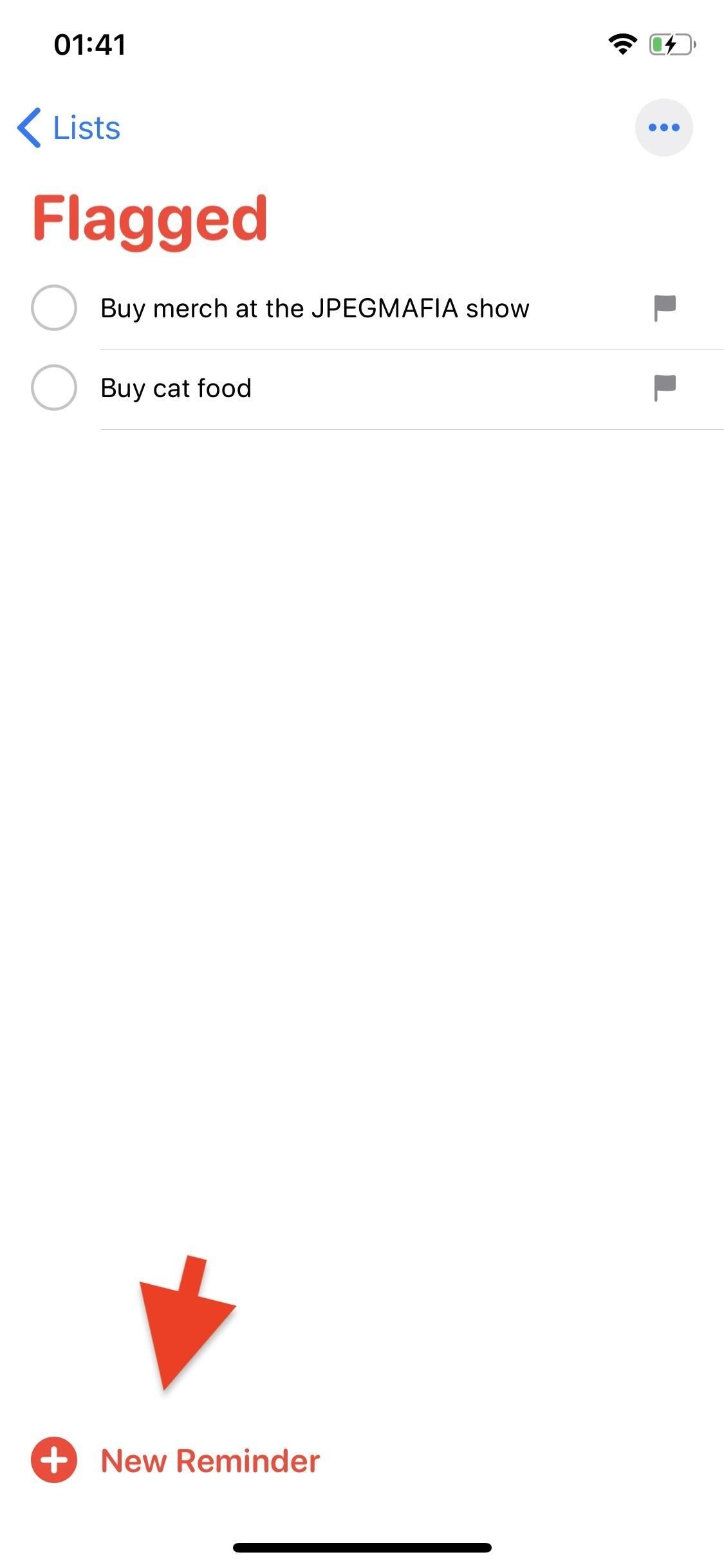 Как пометить важные напоминания в iOS 13, чтобы их было легче найти