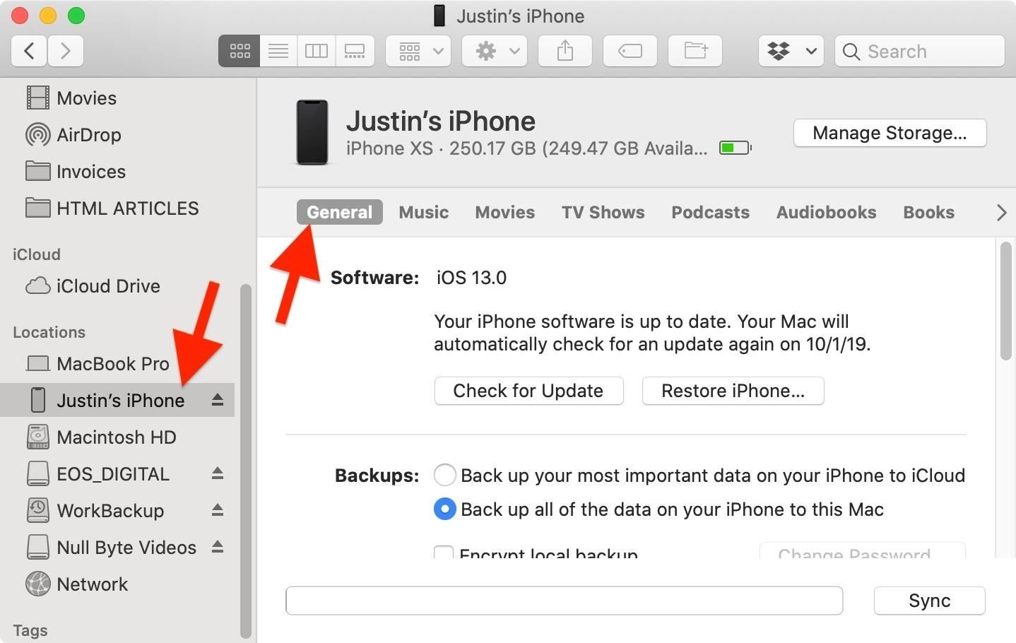 Как понизить версию iOS 13 обратно на iOS 12.4.1 на вашем iPhone с помощью iTunes или Finder