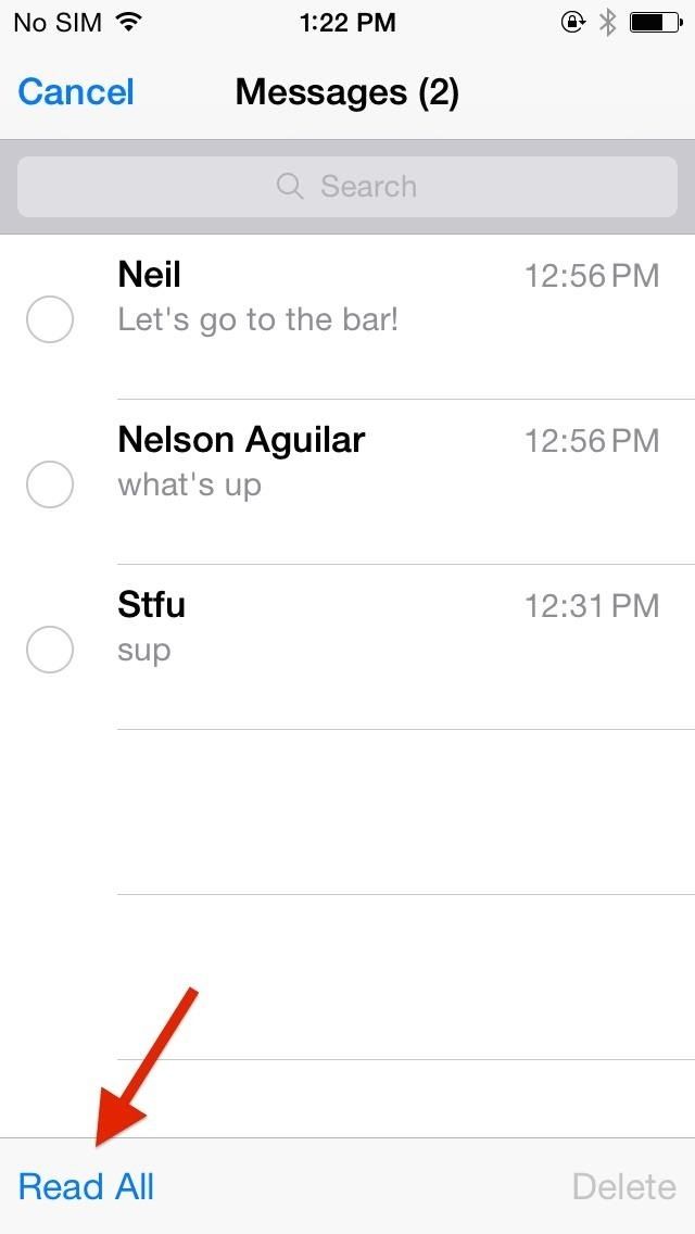 Как редактировать несколько потоков сообщений на вашем iPhone одновременно