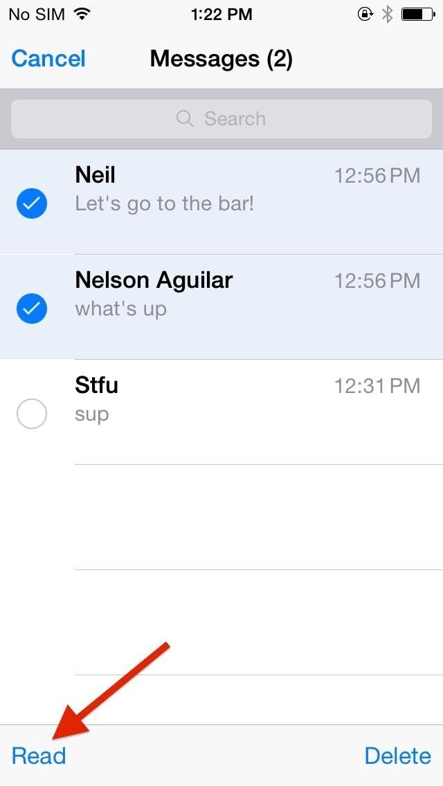 Как редактировать несколько потоков сообщений на вашем iPhone одновременно