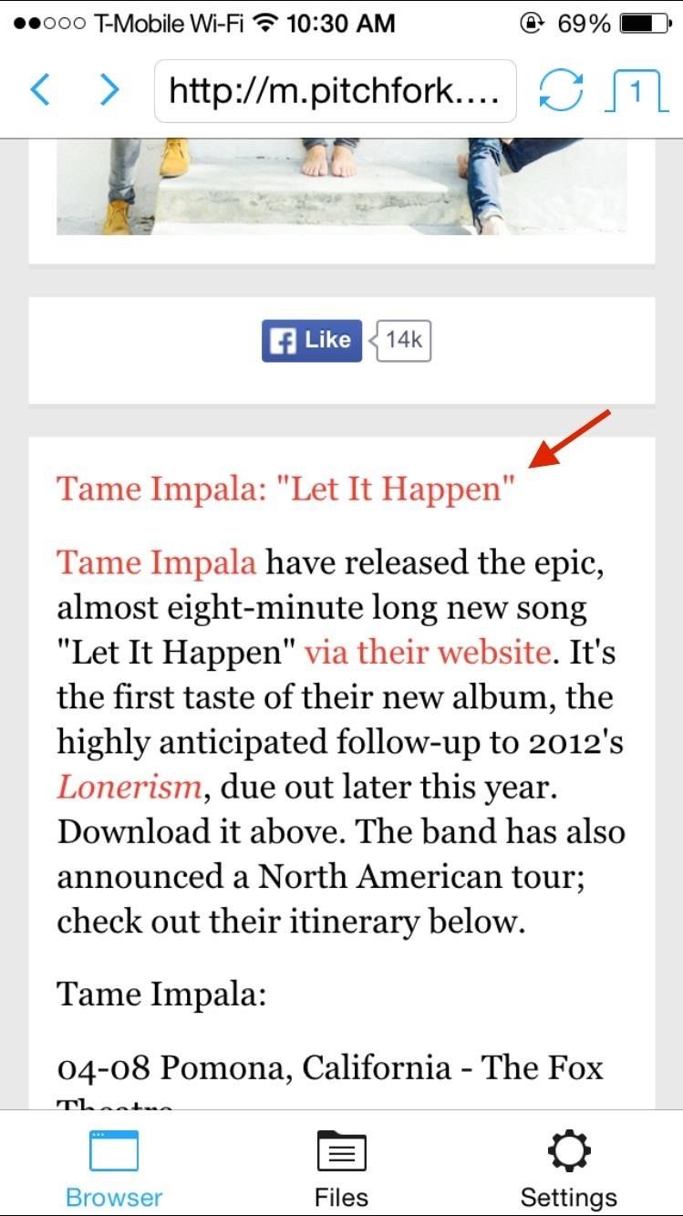 Как скачать и сохранить любой тип файла на ваш iPhone
