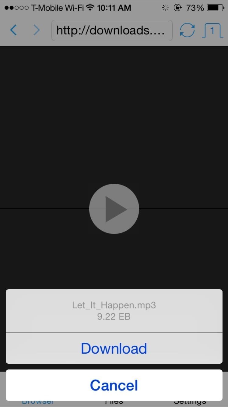 Как скачать и сохранить любой тип файла на ваш iPhone