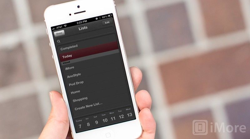 Как создать список в напоминаниях для iPhone и iPad