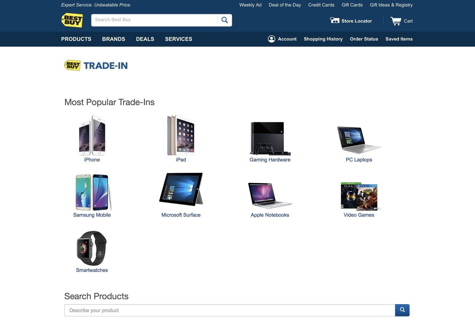 Торговля Best Buy в программе